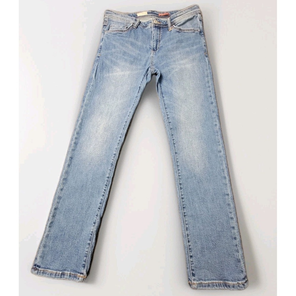 Pilcro Anthropologie Jeans Women's 28 Slim Boyfriend  Light Wash Stretch